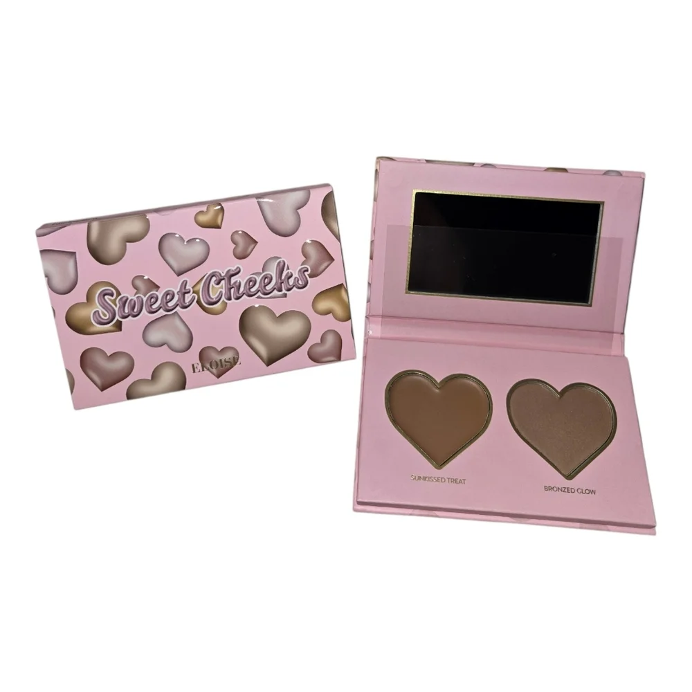 Eloise Sweet Cheeks Heart Palette in Sunkissed Treat & Bronzed Glow NEW IN BOX